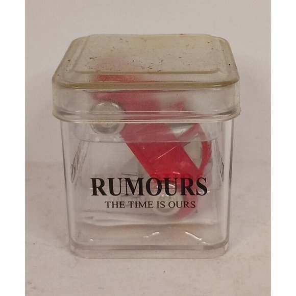 Rumours Volkswagon VW Beetle Bug Clock Diecast Quartz Analog Red Vintage - Picture 10 of 10